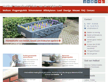 Tablet Screenshot of heblad.nl